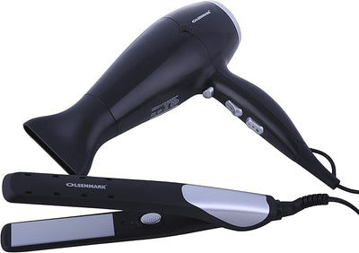 💇‍♀️ 2-in-1 Hair Styler Kit 🔥 Straighten & Volumize with Ease!