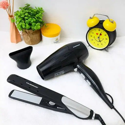 💇‍♀️ 2-in-1 Hair Styler Kit 🔥 Straighten & Volumize with Ease!