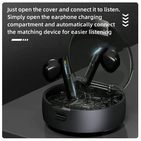 IPX7 Waterproof 🏊 Bone Conduction Earbuds