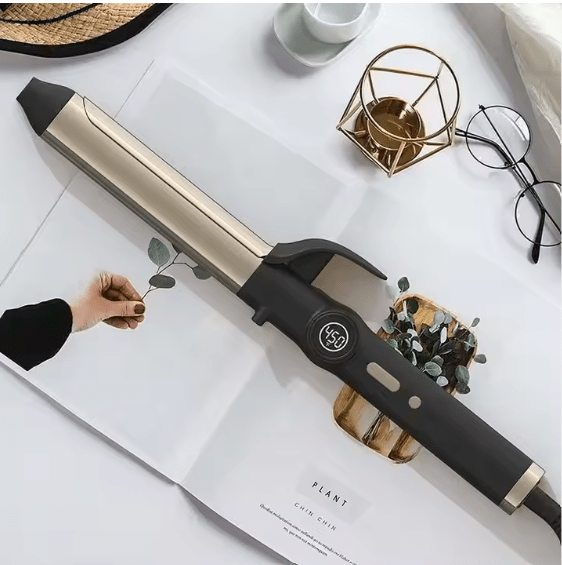 💇‍♀️ Pro Curling Wand ✨ , Bouncy Curls Anywhere, Anytime!