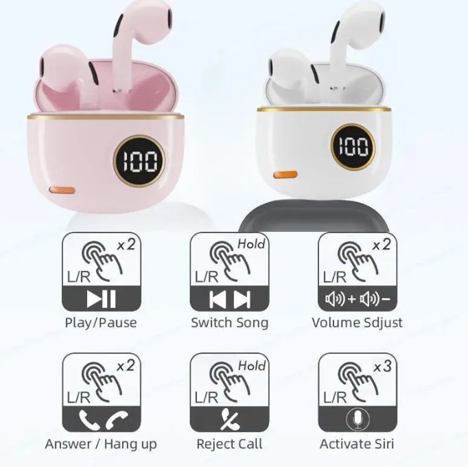 🚀 Space Capsule Earbuds 🎧Bluetooth 5.0 ⚡